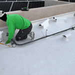 roofing company in tucson, doing roof coating